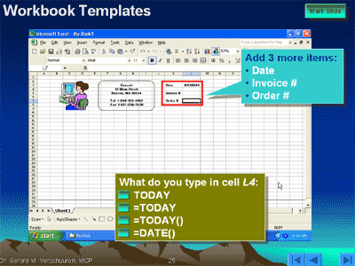 Workbook Templates