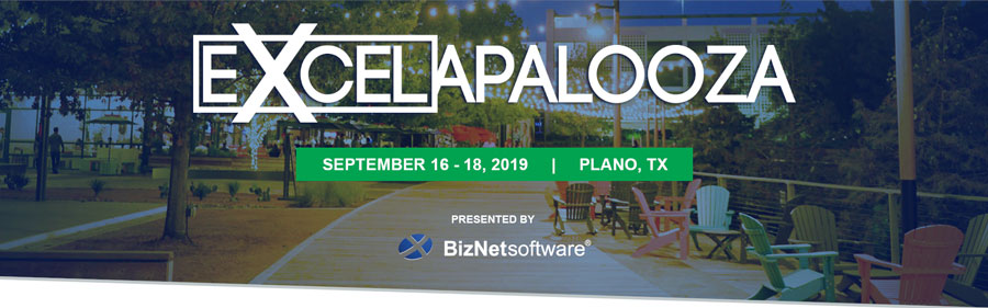 MrExcel and Other MVPs to Return to Excelapalooza 2019