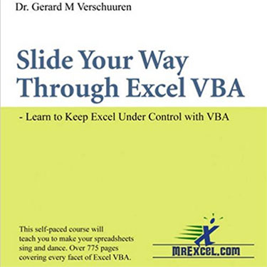 Slide Your Way Through Excel VBA