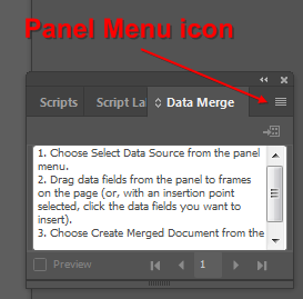 Indesign Data Merge